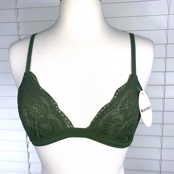 Anemone Other - 🚫SOLD! *NWT🤩 |•ANEMONE•| Pretty Olive Green Bralette*